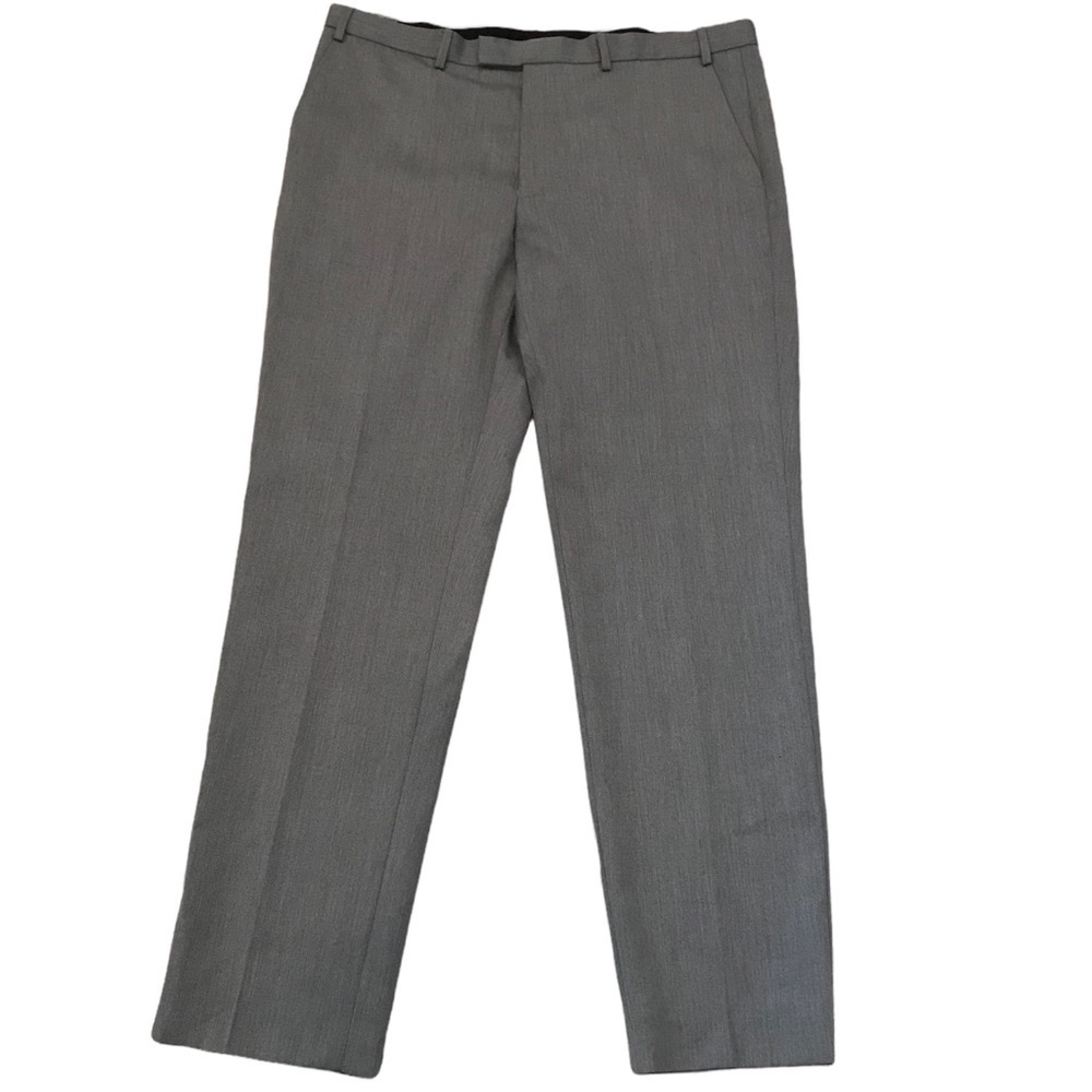 M&S Collection Light Grey Tailored Men’s Trousers EUR Size 38” Waist